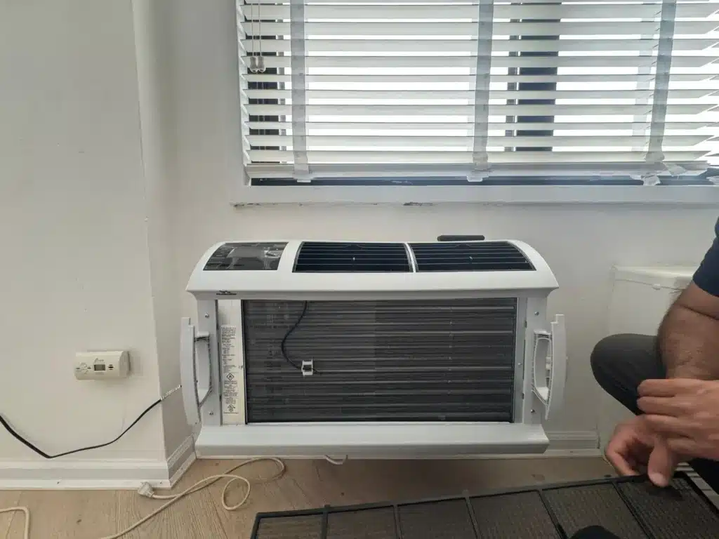 Thru the wall unit Installation in Manhattan