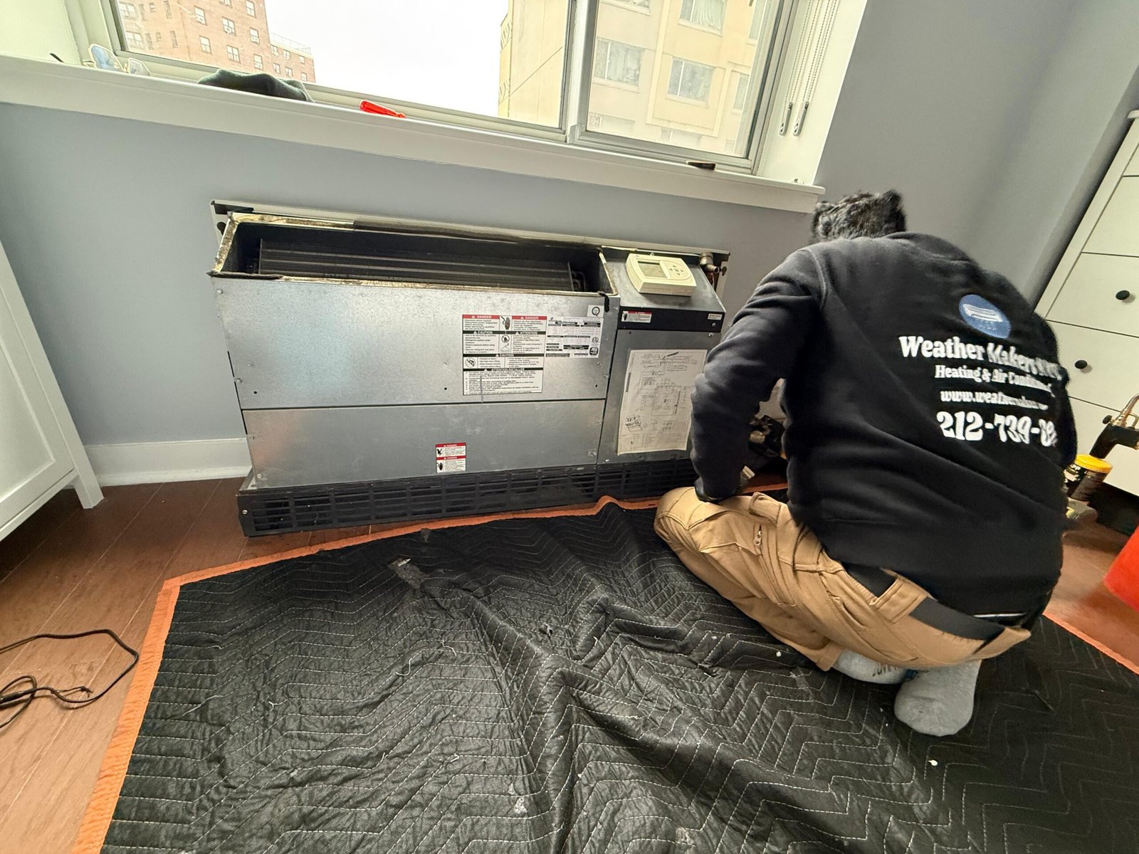 PTAC repair and mini split installation in Long Island homes and apartments